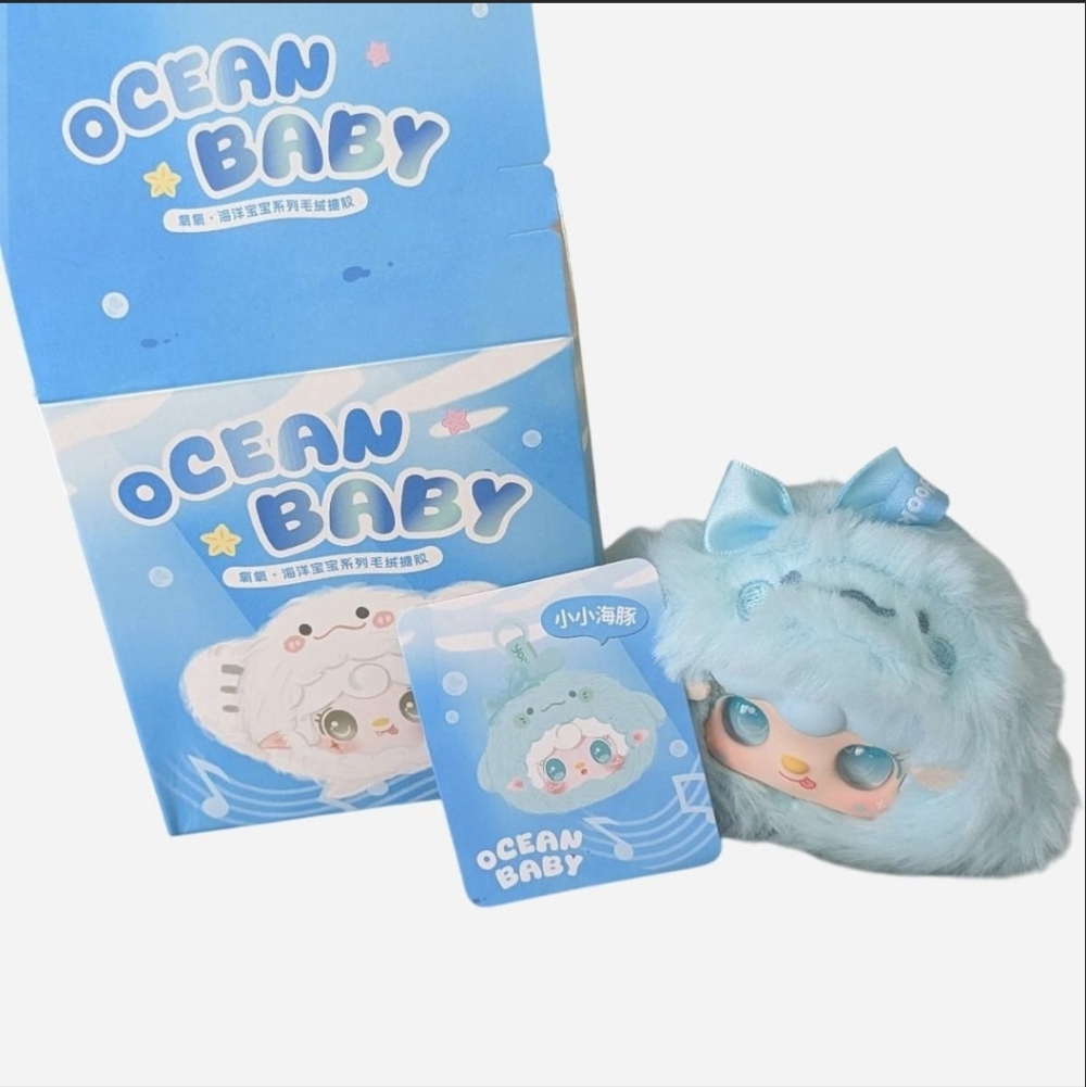 Ocean Baby Blue Plush Toy